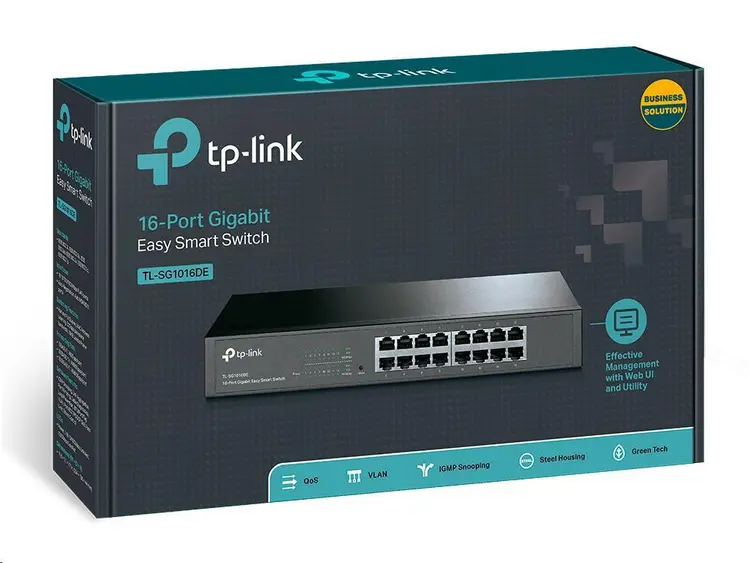 TP-Link TL-SG1016DE 16-Port Gigabit Easy Smart Switch